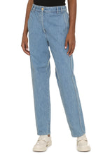 Load image into Gallery viewer, Denim cargo trousers
