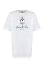 Load image into Gallery viewer, Cotton crew-neck T-shirt
