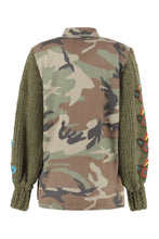Load image into Gallery viewer, Knitted sleeves jacket
