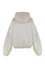 Load image into Gallery viewer, Hoodie with zip in cotton blend
