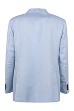 Load image into Gallery viewer, Cotton blend single-breast jacket
