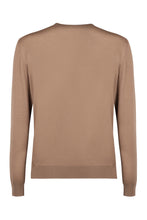 Load image into Gallery viewer, Crew-neck wool sweater
