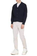 Load image into Gallery viewer, Logo detail cotton cardigan
