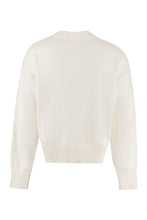 Load image into Gallery viewer, Intarsia crew-neck sweater
