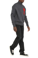 Load image into Gallery viewer, Virgin-wool turtleneck sweater
