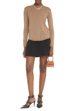 Load image into Gallery viewer, Ultra long sleeve crew-neck sweater
