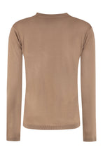 Load image into Gallery viewer, Ultra long sleeve crew-neck sweater

