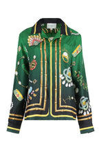Load image into Gallery viewer, Printed silk shirt

