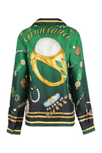 Load image into Gallery viewer, Printed silk shirt
