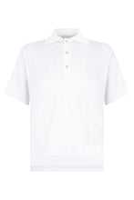 Load image into Gallery viewer, Sweater in a wool and silk mix with short sleeves
