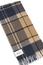 Load image into Gallery viewer, Scarf in wool and cashmere with checks
