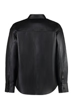 Load image into Gallery viewer, Leather overshirt
