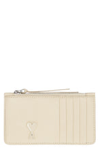 Load image into Gallery viewer, Logo detail leather card holder
