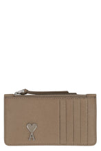 Load image into Gallery viewer, Logo detail leather card holder

