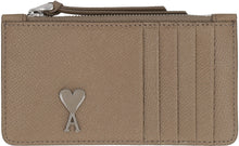 Load image into Gallery viewer, Logo detail leather card holder
