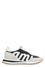 Load image into Gallery viewer, Ami Rush leather and fabric low-top sneakers

