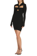 Load image into Gallery viewer, Cut-out detail sweater dress
