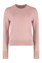 Load image into Gallery viewer, Crew-neck cashmere sweater
