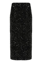 Load image into Gallery viewer, Midi skirt with sequins
