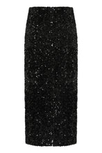 Load image into Gallery viewer, Midi skirt with sequins
