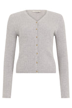 Load image into Gallery viewer, Cropped cardigan with buttons
