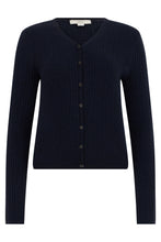 Load image into Gallery viewer, Cropped cardigan with buttons
