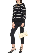 Load image into Gallery viewer, Striped crew-neck sweater

