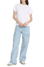 Load image into Gallery viewer, Cotton-linen blend T-shirt
