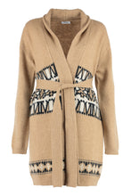 Load image into Gallery viewer, Jacquard motif cardigan
