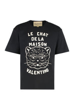 Load image into Gallery viewer, Cotton crew-neck T-shirt
