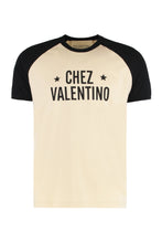 Load image into Gallery viewer, Cotton crew-neck T-shirt
