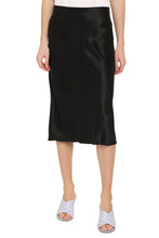 Load image into Gallery viewer, Satin midi skirt
