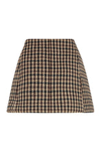 Load image into Gallery viewer, Wool blend mini skirt
