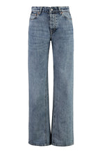 Load image into Gallery viewer, Treble 5-pocket straight-leg jeans
