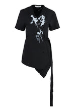 Load image into Gallery viewer, Wrap Cotton blouse
