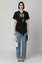 Load image into Gallery viewer, Wrap Cotton blouse
