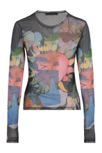Load image into Gallery viewer, Printed long-sleeve top
