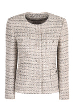 Load image into Gallery viewer, Beverly boucle jersey single-breasted jacket
