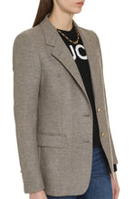 Load image into Gallery viewer, Single-breasted virgin wool jacket
