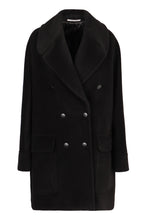 Load image into Gallery viewer, Wool blend double-breasted coat
