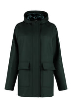 Load image into Gallery viewer, Hooded cloth coat
