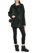 Load image into Gallery viewer, Hooded cloth coat
