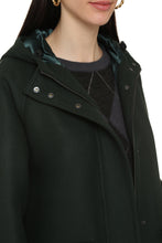 Load image into Gallery viewer, Hooded cloth coat
