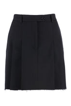 Load image into Gallery viewer, Wool mini skirt
