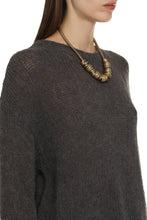 Load image into Gallery viewer, Popover Wool-blend crew-neck sweater
