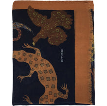 Load image into Gallery viewer, Printed scarf in wool and cashmere
