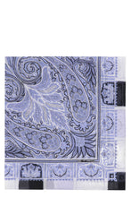 Load image into Gallery viewer, Paisley print silk scarf
