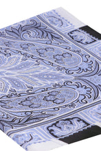 Load image into Gallery viewer, Paisley print silk scarf

