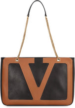 Load image into Gallery viewer, Viva Superstar medium leather tote
