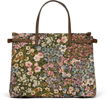 Load image into Gallery viewer, Antibes small shopper bag in jacquard fabric

